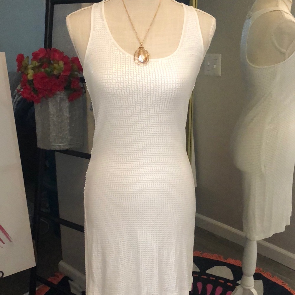 White pearl Xtra small, Michael kors dress .